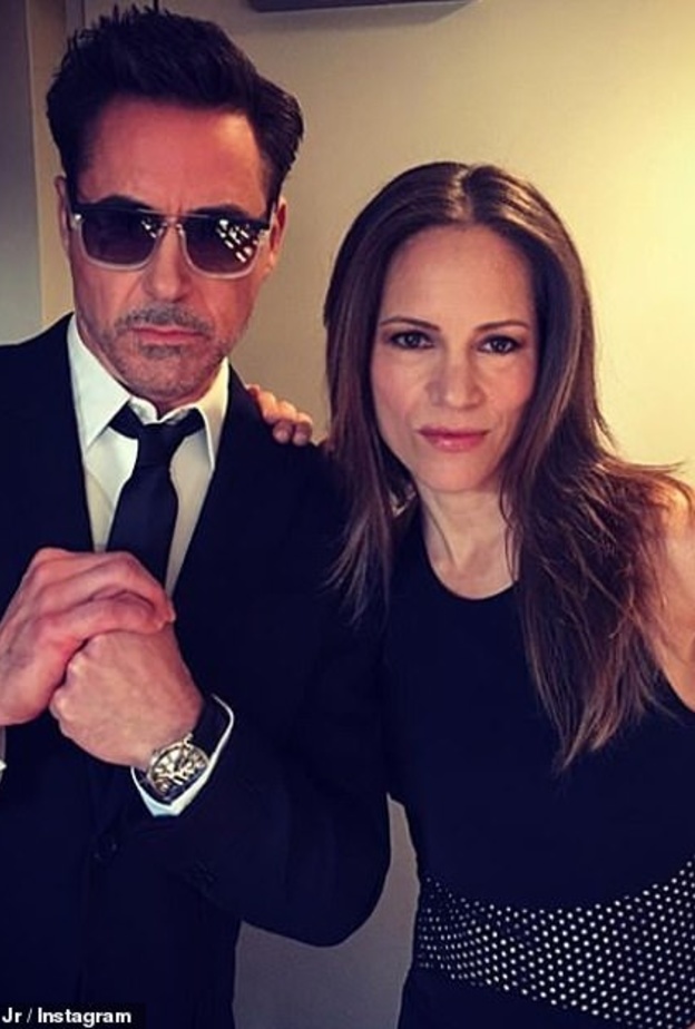 روبرت داوني جونيور و زوجته 