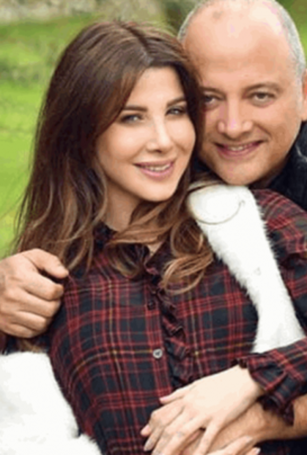 نانسي عجرم وزوجها