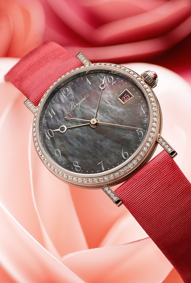 ساعة Breguet Classique 9065 من عرق اللؤلؤ التاهيتي المعزز للأحلام