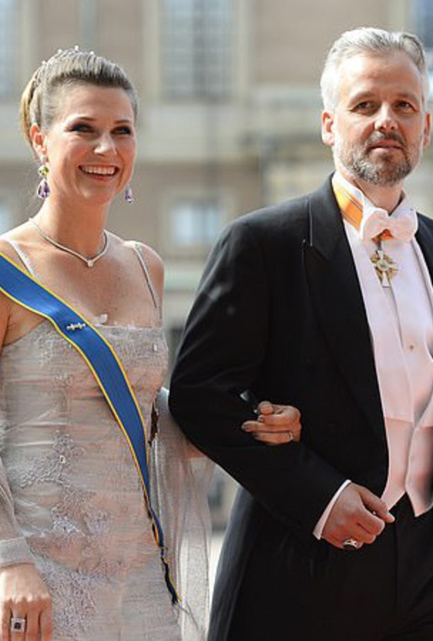 الأميرة مارثا لويز وزوجها السابق