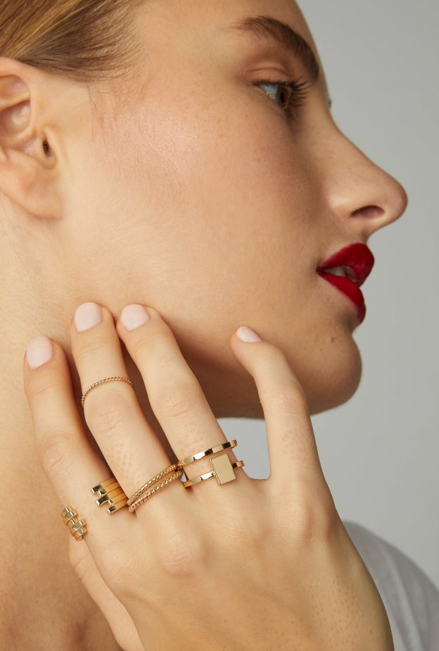 خواتم ذهب ناعمة