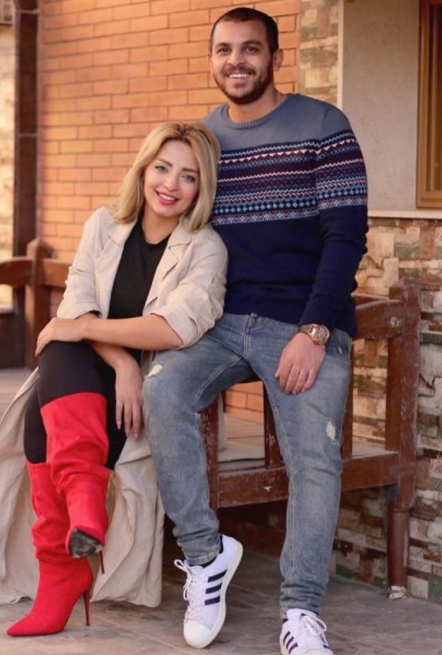 مي حلمي ومحمد رشاد