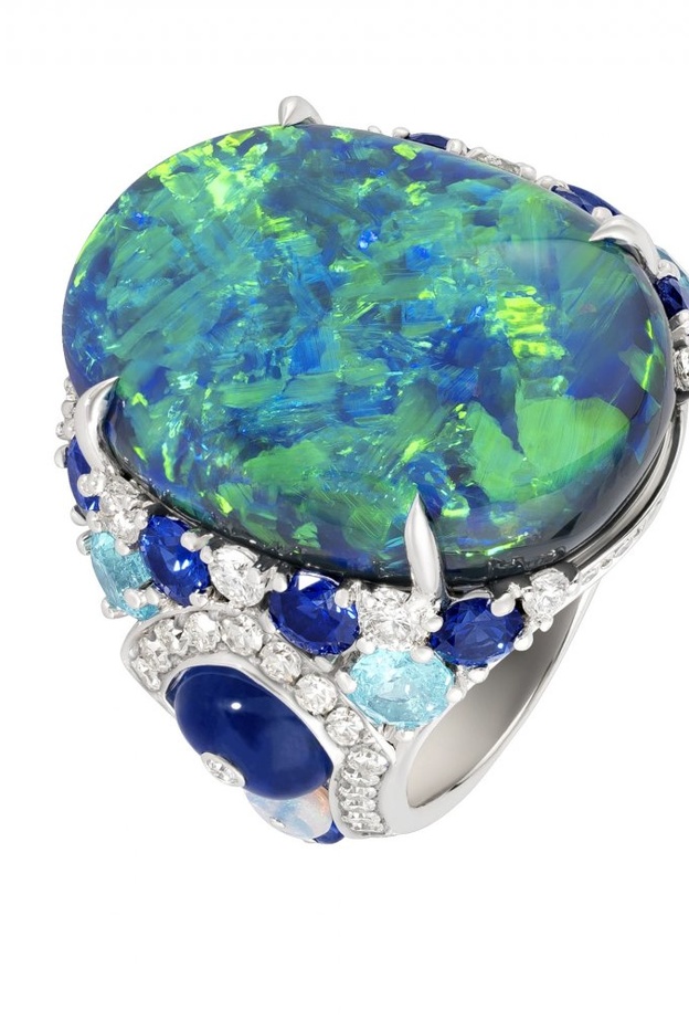 موديلات خواتم أحجار كريمة