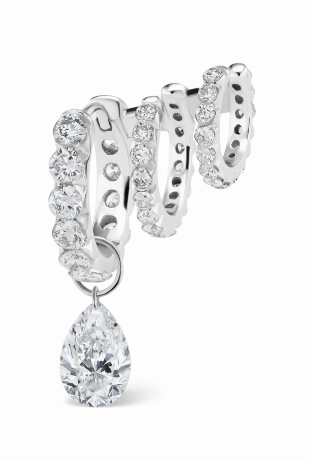 أقراط من تصاميم مصممة المجوهرات ماريا تاش