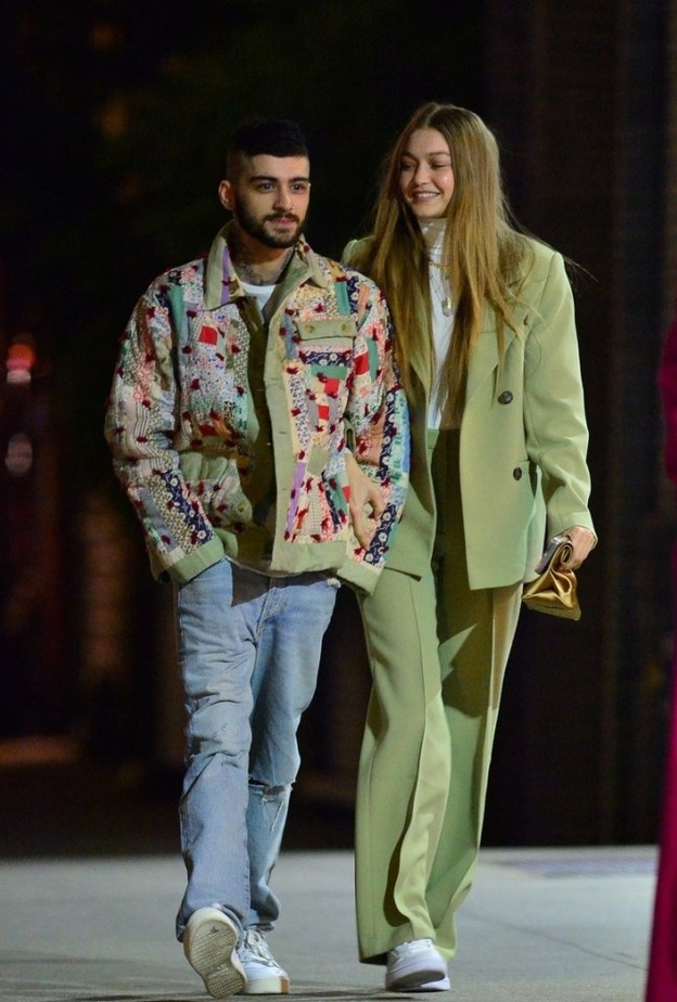 عودة جيجي حديد إلى حبيبها السابق زين مالك واحتفالهما بعيد ميلاده في نيويورك أمس