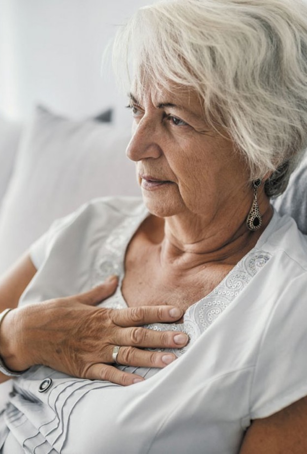 الذبحة الصدرية مرض خطير على عكس الحموضة