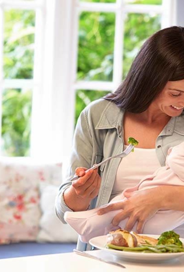 تاثير رجيم ما بعد الولادة على الرضاعة الطبيعية