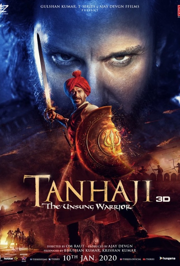 فيلم Tanhaji يستمر بالتفوق على فيلم Chhapaak في الإيرادات