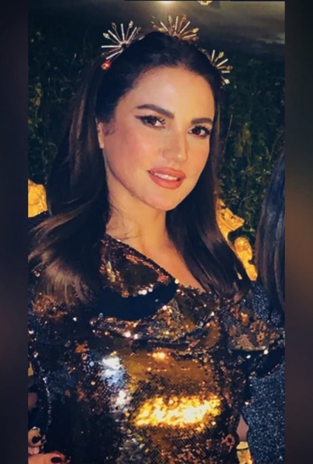 درة التونسية تحتفل بعيد ميلادها الـ40