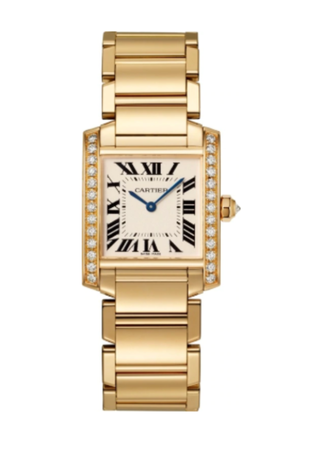 ساعات نسائية من الذهب الاصفر 