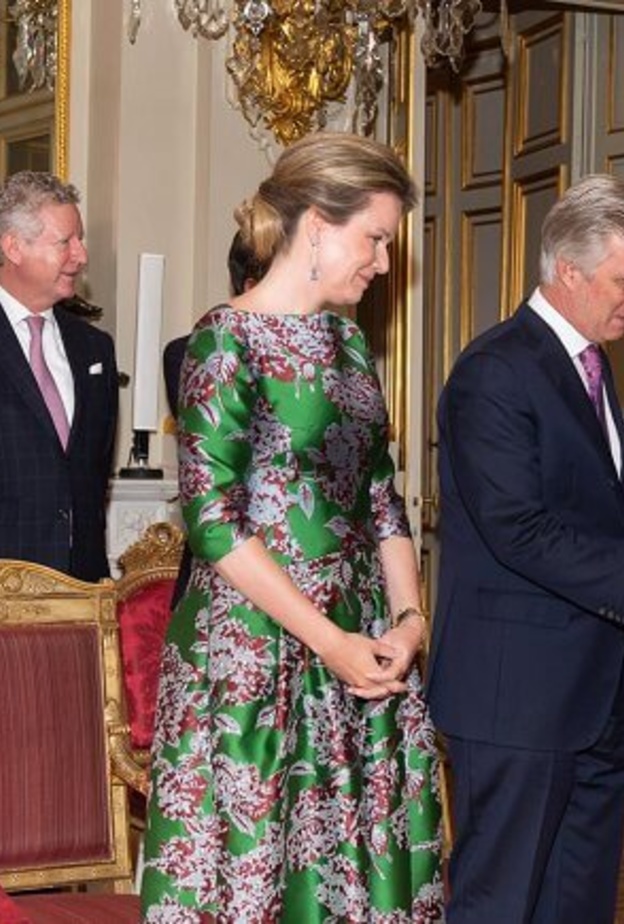  احتفالا ببداية العام الجديد، أستضاف الملك فيليب (King Philippe) ملك بلجيكا وزوجته الملكة ماتيلد