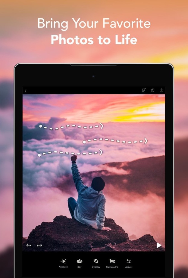 تطبيق Enlight Pixaloop..لإضافة تأثيرات حركية مدهشة لصورك الثابتة