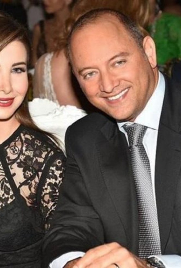 نانسي عجرم وزوجها 