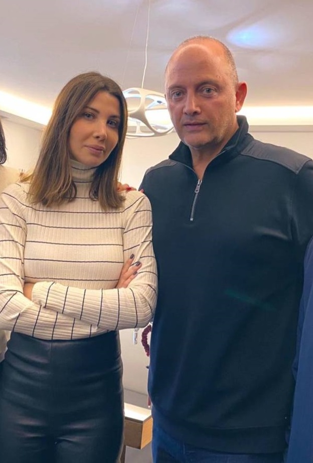 نانسي عجرم وزوجها 