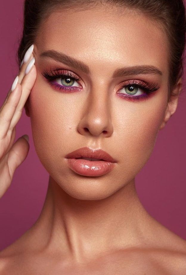  المكياج الوردي بأسلوب خبير التجميل Bouba