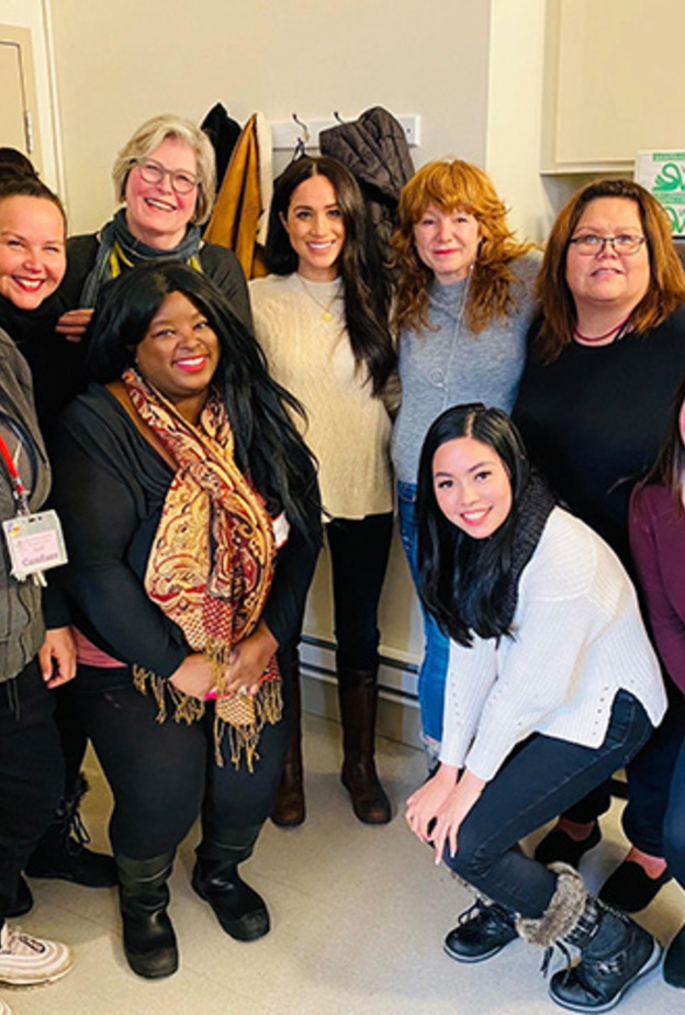 ميغان ماركل تزور ملجأ للنساء في فانكوفر