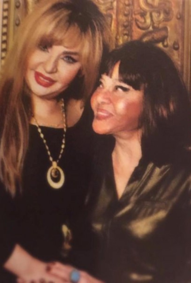 ماجدة الصباحي وابنتها