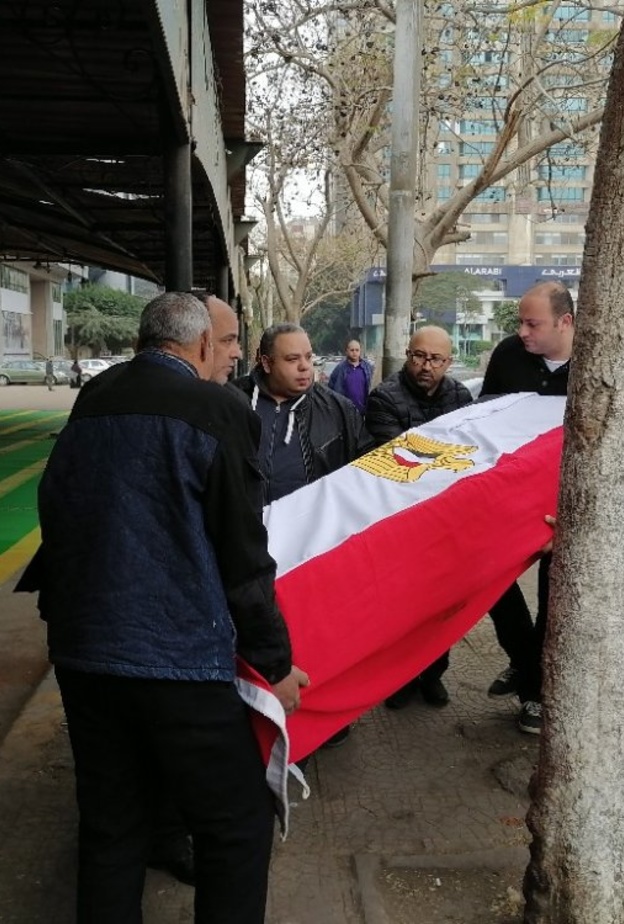 جنازة ماجدة الصباحي