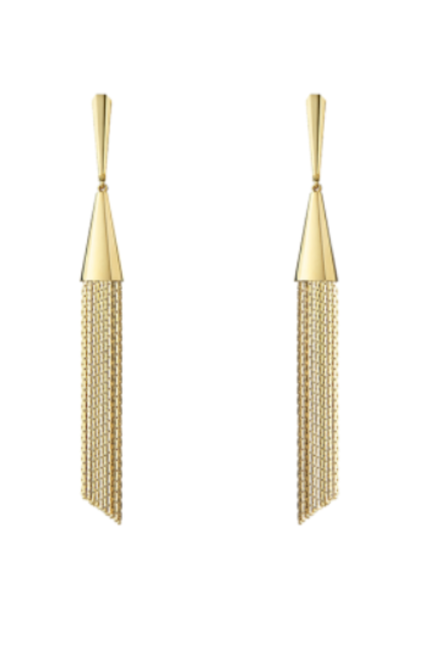 أقراط ذهب أصفر