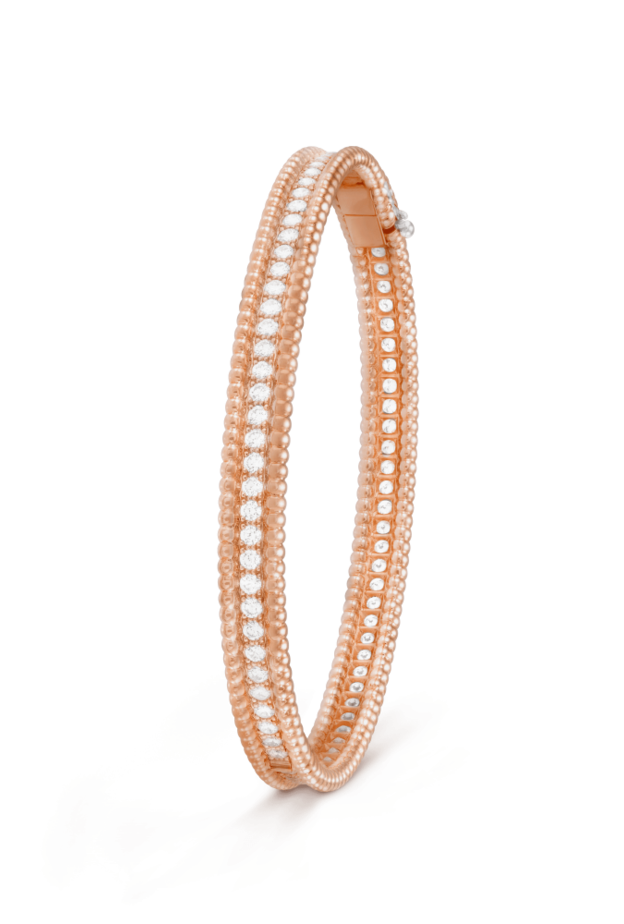  أساور ذهب وردي