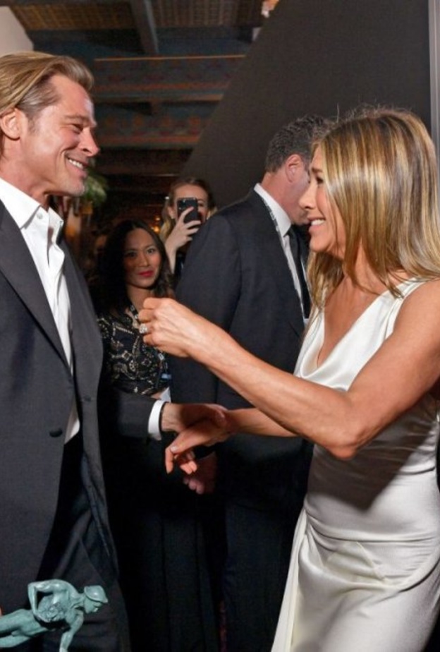 براد بيت و جينيفر انيستون 