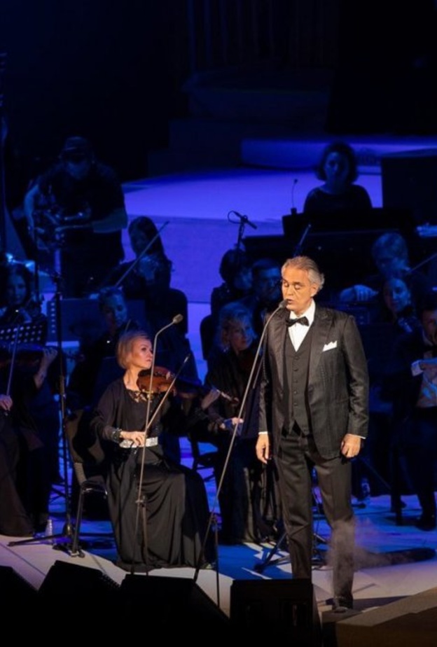 جانب من حفل آندريا بوتشيلي في العلا