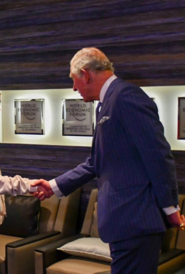 الأمير تشارلز يقابل الناشطة البيئية الصغيرة غريتا تونبرج في لقاء تاريخي