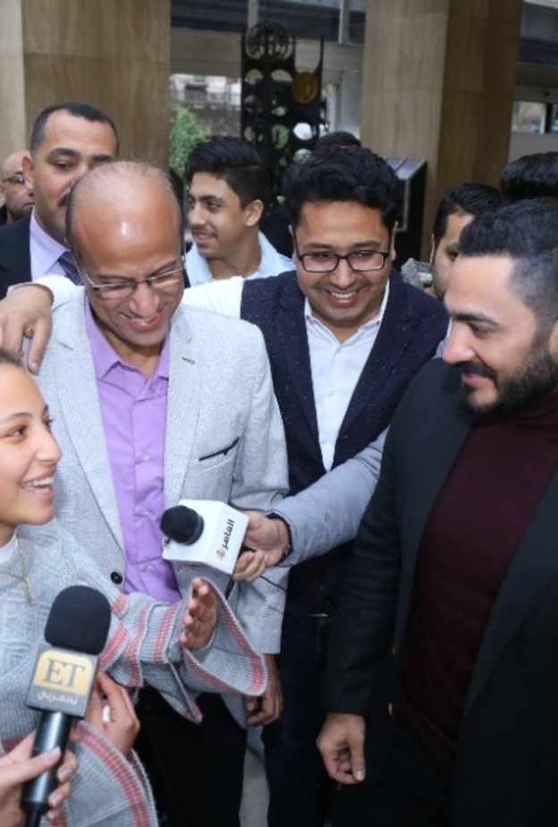 تامر حسني وهايدي محمد