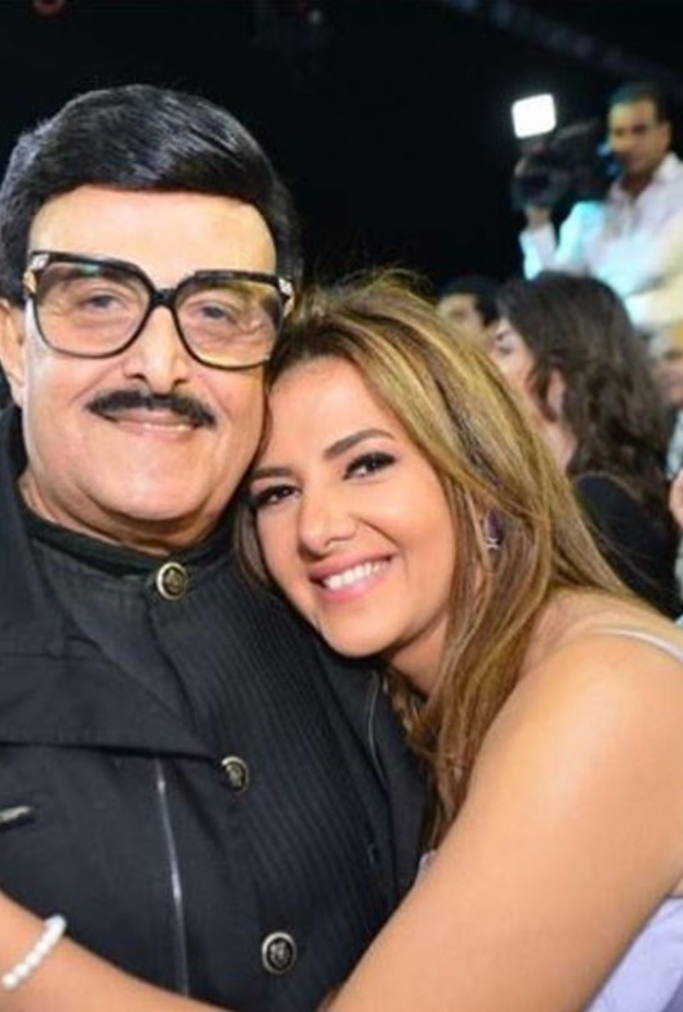 سمير غانم وابنته دنيا