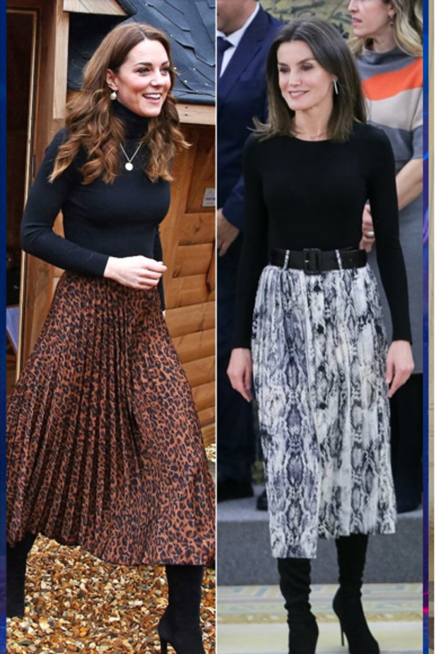 تألقي بالتنورة التي اختارتها الملكات