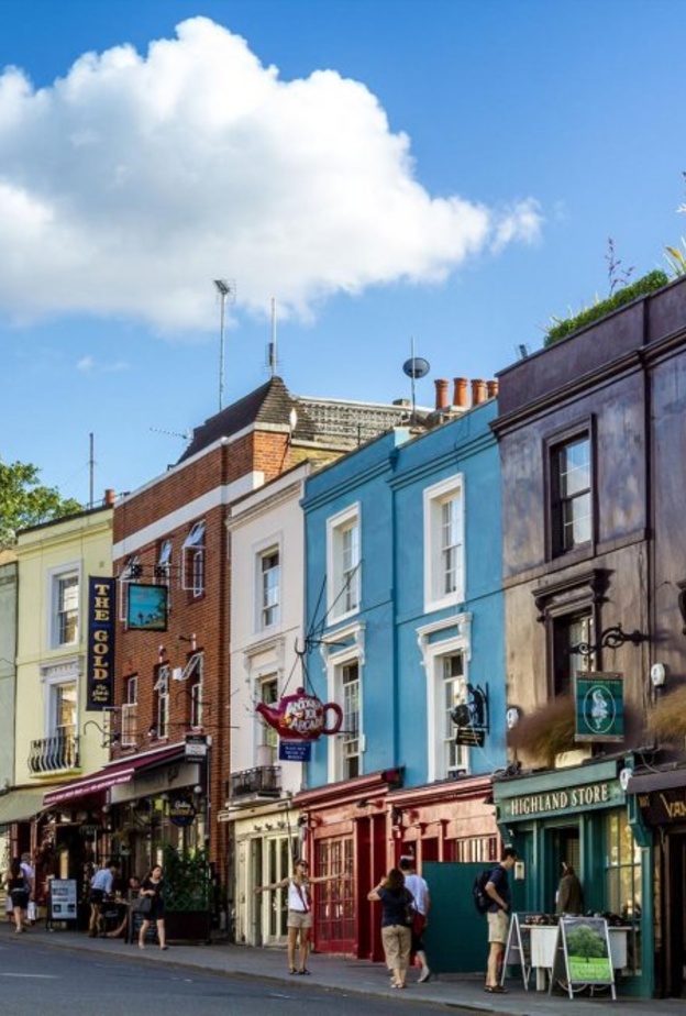 منطقة نوتينغ هيل (Notting Hill) للإطلالات البوهيمية الأنيقة