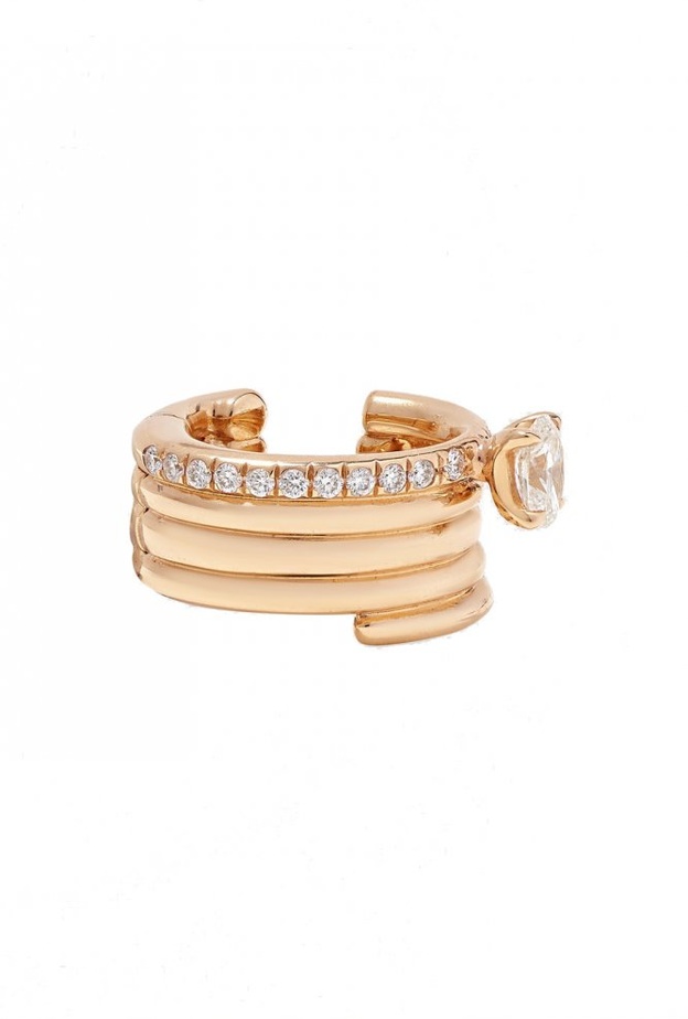  أقراط ذهب ناعمة