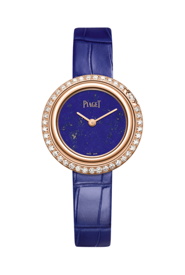 ساعات نسائية بدرجات الأزرق الداكن