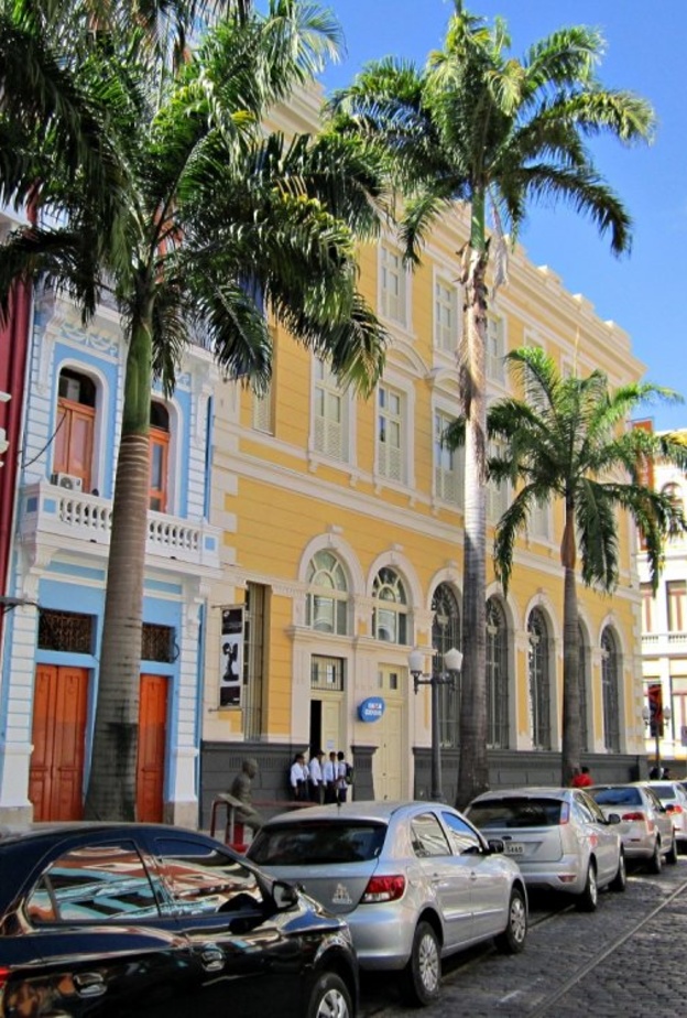 المباني الملونة في ريسيفي القديمة