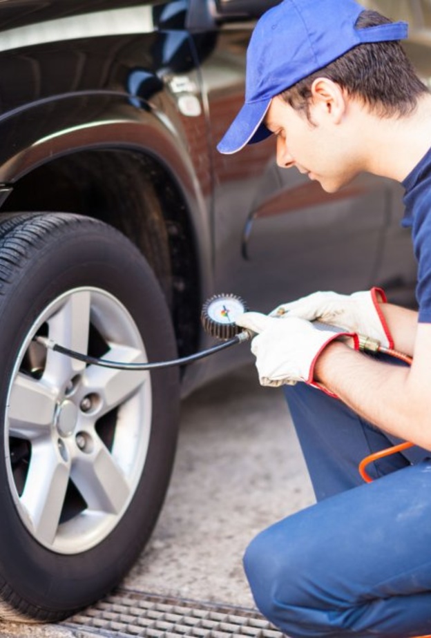 خدمة تعبئة إطارات السيارات بغاز النيتروجين لا تتوفر في محطات الوقود