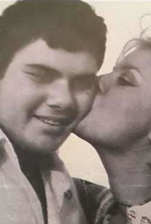 نادية لطفي وابنها الوحيد