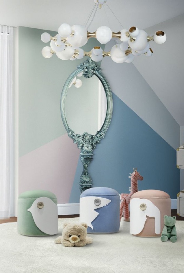 الخيم والأقمشة لديكورات غرف أطفال مميزة