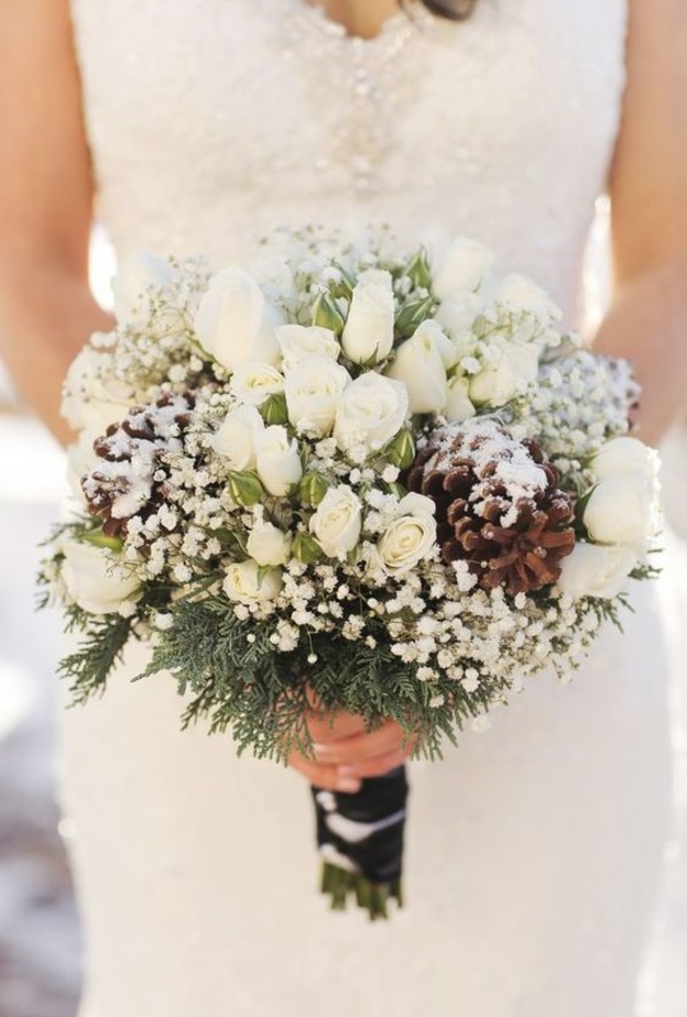 اجمل مسكات عروس بالالوان الشتوية