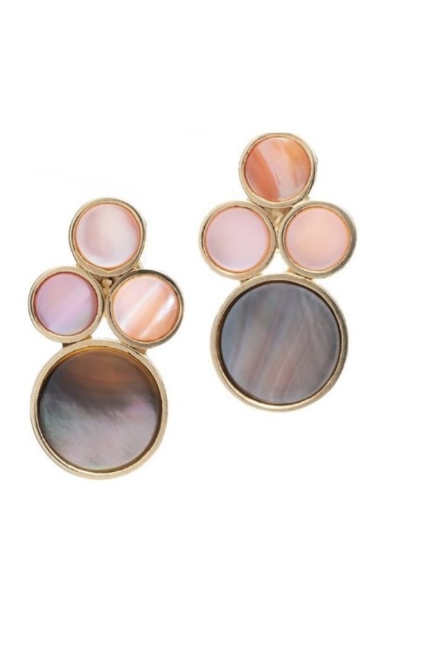 قلادة ذهب ابيض على شكل سيف مزدان باحجار ملونة من مجوهرات لومر