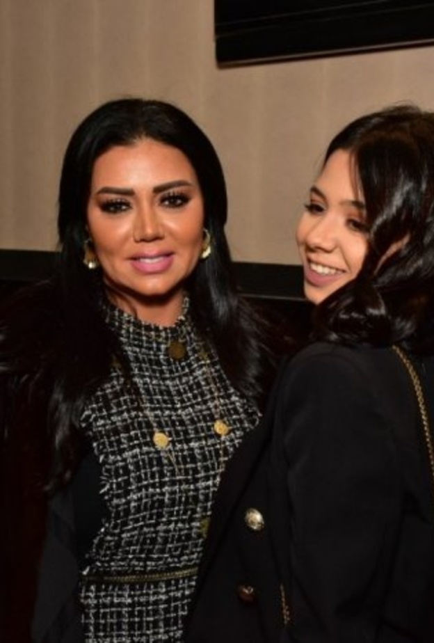 رانيا يوسف وابنتها 