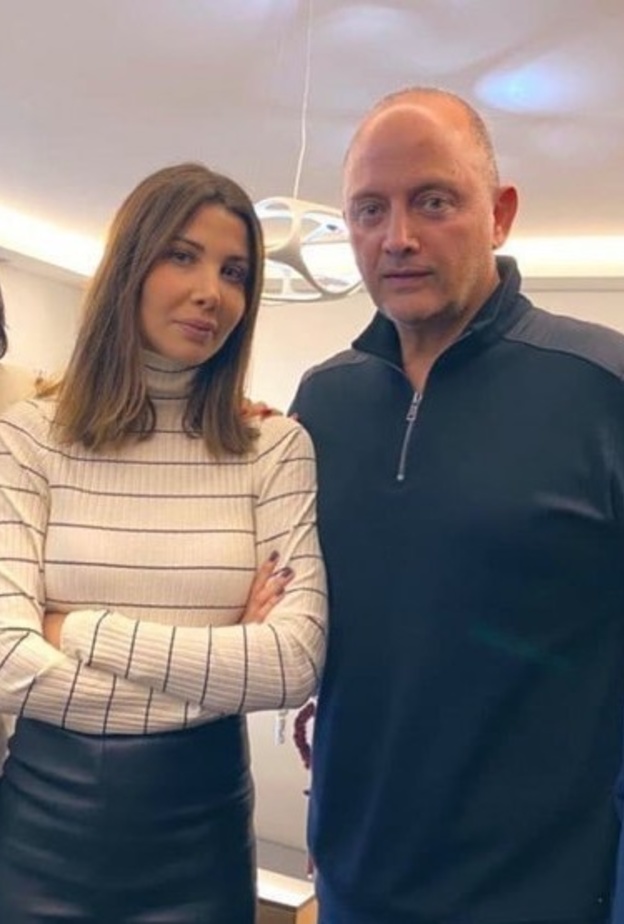 نانسي عجرم وزوجها 