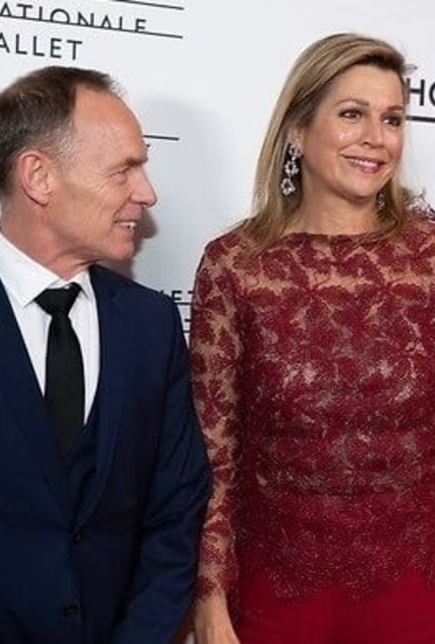 الملكة ماكسيما في العرض العالمي لباليه Frida