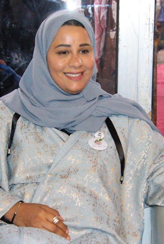 الاميرة أضواء آل سعود بافتتاح بوثات اصحاب ذوي الهمم