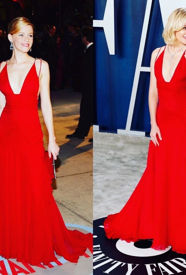 Elizabeth Banks بنفس الفستان في نفس المناسبة قبل 14 عام