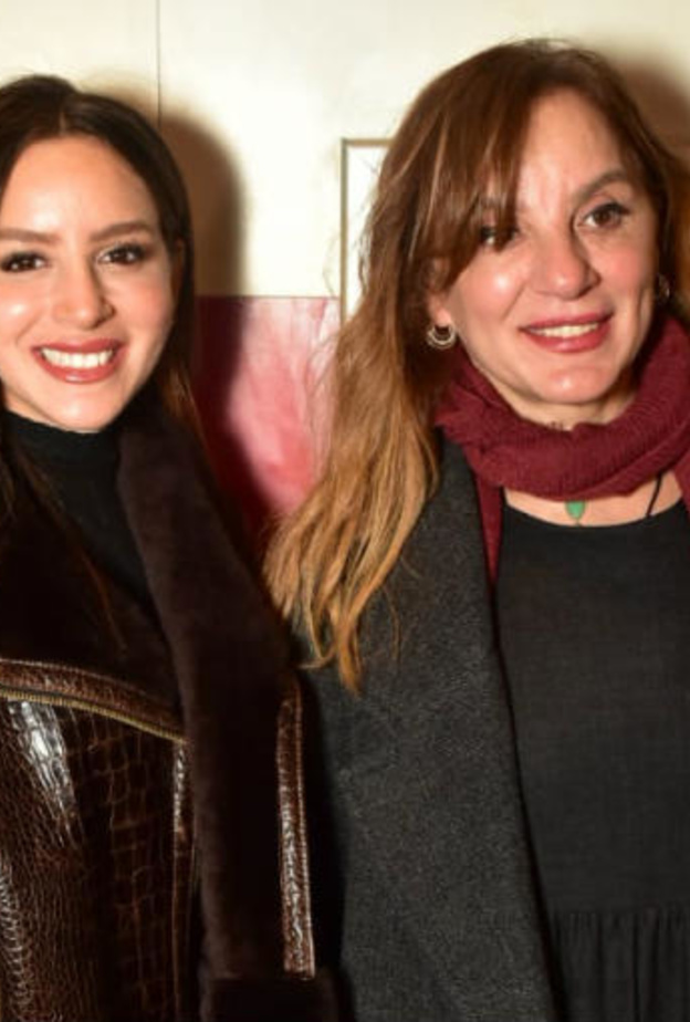 جنيلة عوض ووالدتها