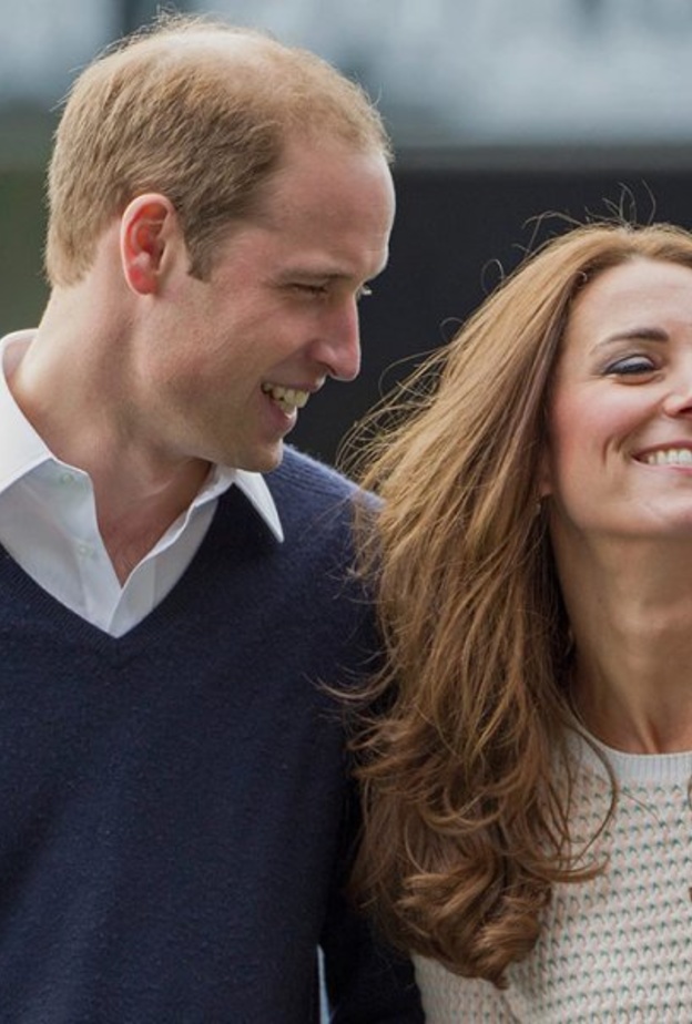 ملامح السعادة على وجه كيت