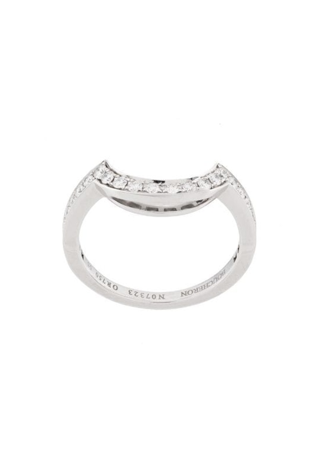 موديلات خواتم ذهب ابيض والماس