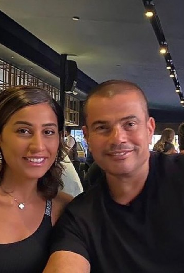 عمرو دياب ودينا الشربينى