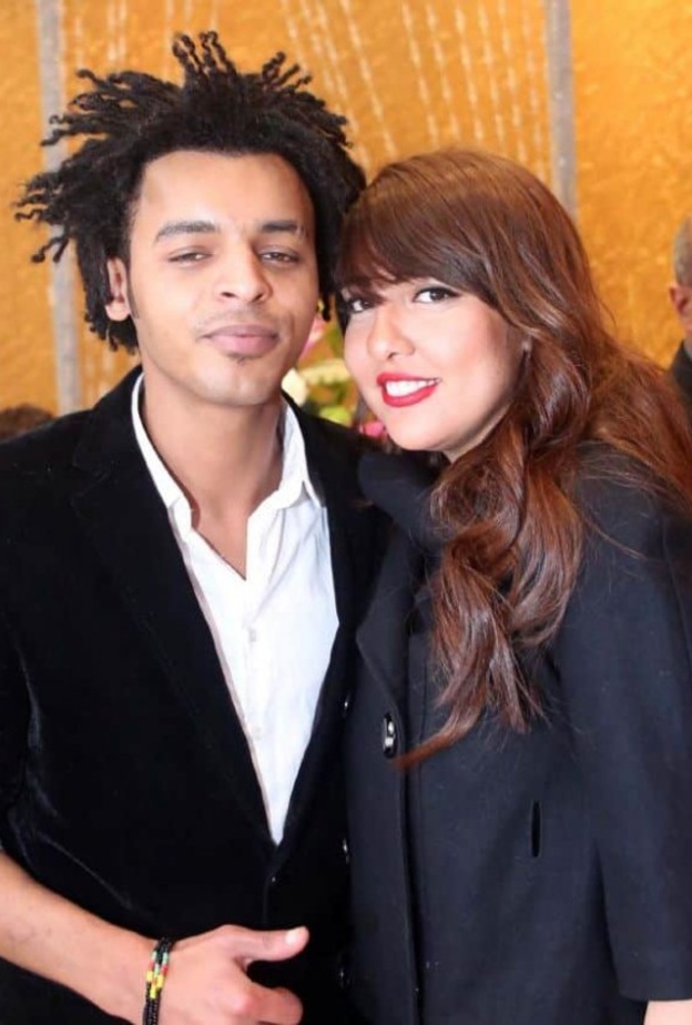 مي كساب وزوجها