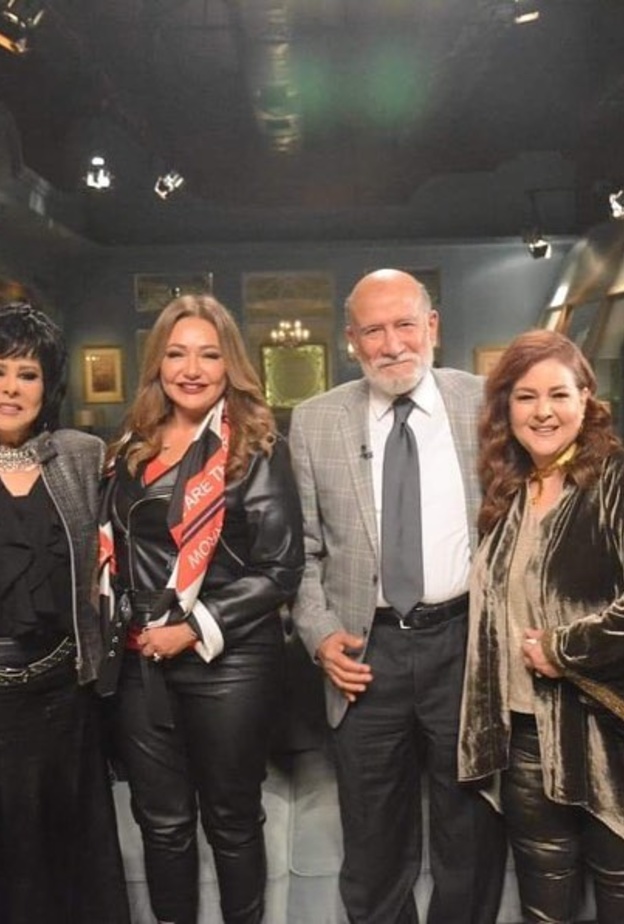 نجوم مسلسل "حديث الصباح والمساء"